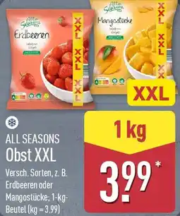 Aldi Nord ALL SEASONS Obst XXL Angebot