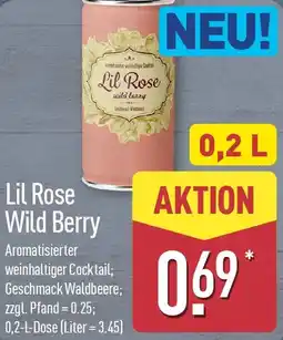 Aldi Nord Lil Rose Wild Berry Angebot
