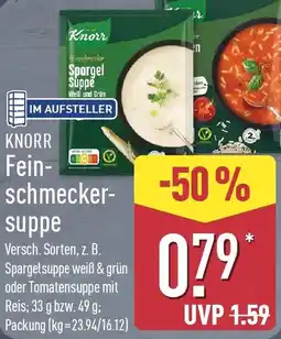 Aldi Nord KNORR Feinschmeckersuppe Angebot
