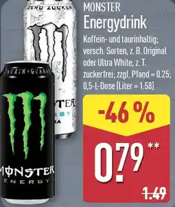 Aldi Nord MONSTER Energydrink Angebot