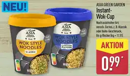 Aldi Nord ASIA GREEN GARDEN Instant Wok-Cup Angebot