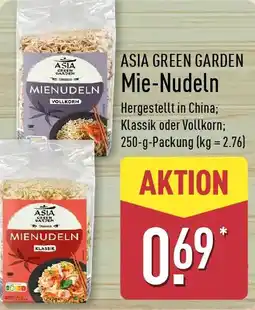 Aldi Nord ASIA GREEN GARDEN Mie-Nudeln Angebot