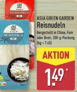 Aldi Nord ASIA GREEN GARDEN Reisnudeln Angebot