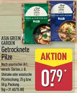 Aldi Nord ASIA GREEN GARDEN Getrocknete Pilze Angebot