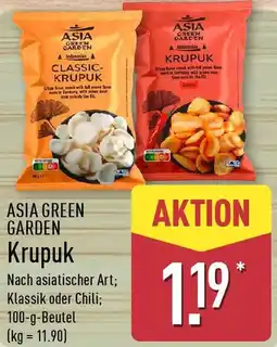 Aldi Nord ASIA GREEN GARDEN Krupuk Angebot