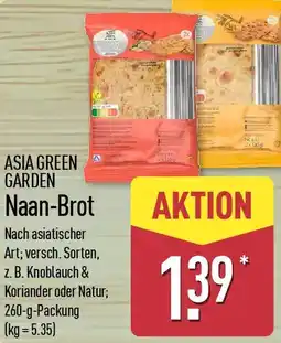 Aldi Nord ASIA GREEN GARDEN Naan-Brot Angebot