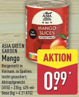 Aldi Nord ASIA GREEN GARDEN Mango Angebot