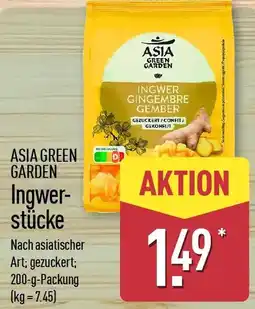 Aldi Nord ASIA GREEN GARDEN Ingwerstücke Angebot