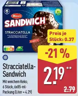 Aldi Nord Mucci Stracciatella Sandwich Angebot