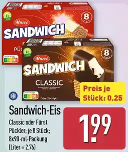 Aldi Nord Mucci Sandwich-Eis Angebot