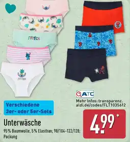 Aldi Nord Unterwäsche Angebot