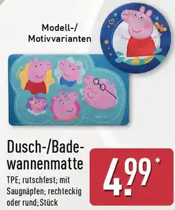 Aldi Nord Dusch/Badewannenmatte Angebot