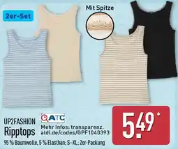 Aldi Nord UP2FASHION Ripptops Angebot