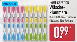 Aldi Nord HOME CREATION Wäscheklammern Angebot