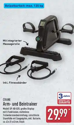 Aldi Nord CRANE Arm und Beintrainer Angebot