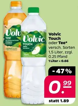 Netto Volvic Touch oder Tee Angebot