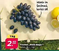 Netto Trauben „Black Magic“ Angebot