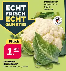Netto Deutscher Blumenkohl* Angebot