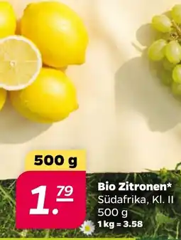 Netto Bio Zitronen* Angebot