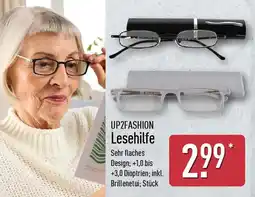 Aldi Nord UP2FASHION Lesehilfe Angebot