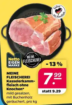 Netto MEINE FLEISCHEREI Kasselerkammfleisch ohne Knochen* Angebot