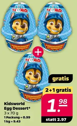Netto Kidsworld Egg Dessert Angebot