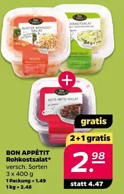 Netto BON APPÉTIT Rohkostsalat* Angebot
