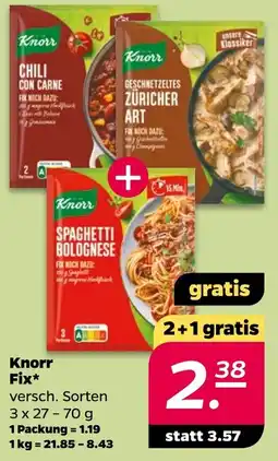 Netto Knorr Fix* Angebot