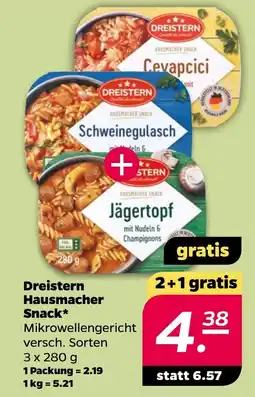 Netto Dreistern Hausmacher Snack* Angebot