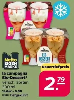 Netto la campagna Eis-Dessert Angebot