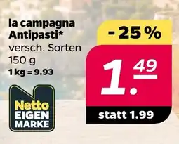 Netto la campagna Antipasti* Angebot