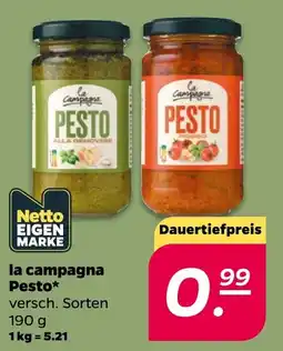 Netto la campagna Pesto Angebot