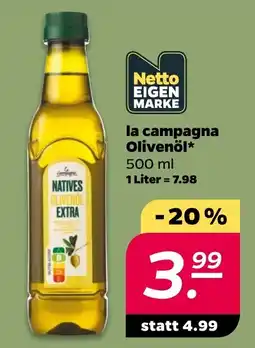 Netto la campagna Olivenöl* Angebot