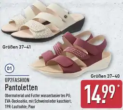 Aldi Nord UP2FASHION Pantoletten Angebot