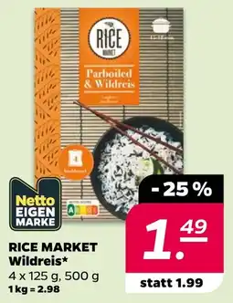Netto RICE MARKET Wildreis Angebot