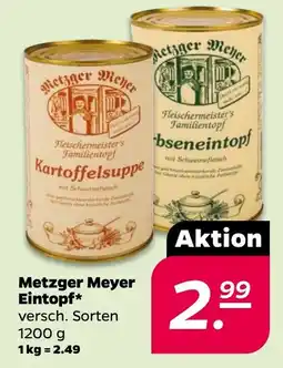 Netto Metzger Meyer Eintopf Angebot