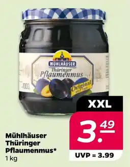 Netto Mühlhäuser Thüringer Pflaumenmus Angebot