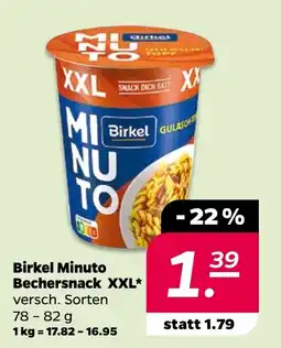 Netto Birkel Minuto Bechersnack XXL Angebot