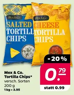 Netto Mex & Co. Tortilla Chips Angebot