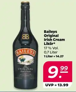 Netto Baileys Original Irish Cream Likör Angebot