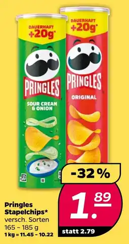 Netto Pringles Stapelchips* Angebot