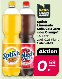 Netto Splish Limonade Angebot