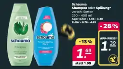 Netto Schauma Shampoo oder Spülung Angebot
