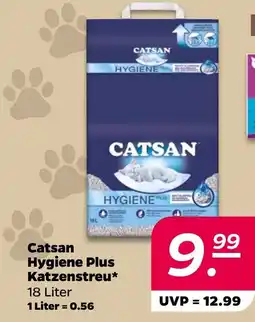 Netto Catsan Hygiene Plus Katzenstreu Angebot