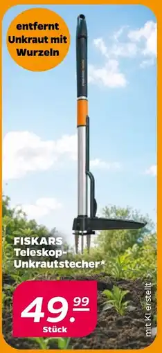 Netto FISKARS Teleskop-Unkrautstecher Angebot