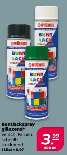 Netto wilckens Bunt Lack Spraylack Angebot