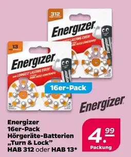 Netto Energizer Hörgeräte-Batterien „Turn & Lock“ Angebot