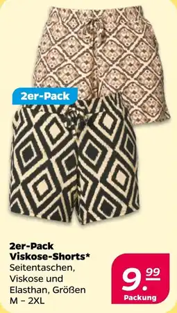 Netto Viskose-Shorts* Angebot