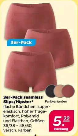 Netto 3er-Pack seamless Slips/Hipster* Angebot