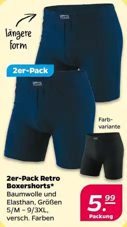 Netto 2er-Pack Retro Boxershorts* Angebot